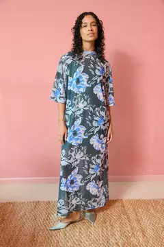 Vestido Foz Jardin Green
