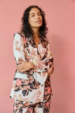 Blazer Rufina Jardin Tostado - tienda online