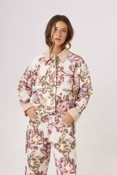 Chaqueta Justi Jardin Rosado