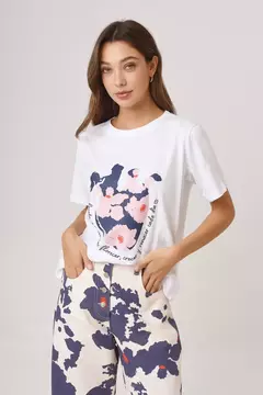 Remera Oli Corazón Blue - comprar online