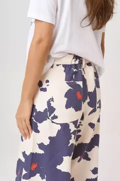 Pantalon Vista Cow Print White - Stivali