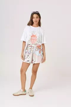 Remera Chill Blanca en internet