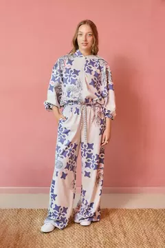 Pantalon Mati Domino Blue