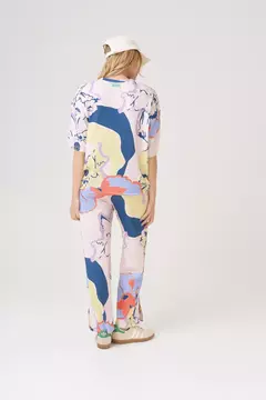 Pantalón Lima Poppy Flower Natural - comprar online