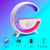 Luminária G Speaker Caixa Som Carregador Indução Rgb Bt 2301 - RY - LOJA DA OTTO