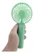 Mini Ventilador Portátil de Mão Recarregável de Mesa Maquiagem Cílios (Verde) - comprar online