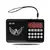 Rádio Portátil Retrô FM / Bluetooth / USB / TF - Altomex - JD-30 - LOJA DA OTTO