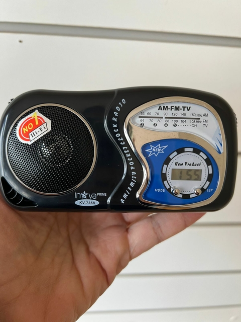 Rádio Relógio de bolso A-2019