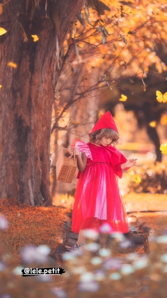 Vestido New Dreams - Chapeuzinho Vermelho - LELE PETIT
