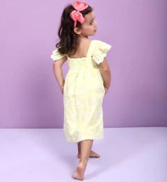 Vestido Kamilla bordado lima - LELE PETIT