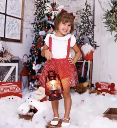 Conjunto Liz tule poá na internet