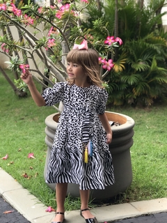 Vestido Cloé - Animal Print - comprar online