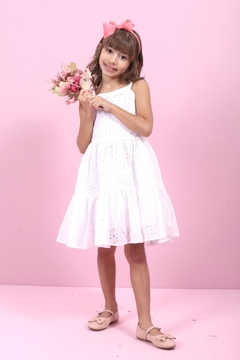 Vestido Lola laise branca