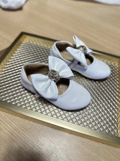 Sapatilha laço nó - branca - comprar online