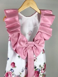 Vestido Ciça - Floral Rosa na internet
