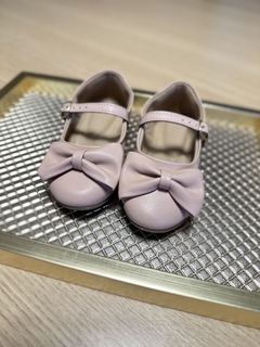 Sapatilha laço - nude rose - comprar online