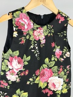 Vestido Lavinia - Floral preto - comprar online