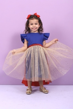 Vestido New Dreams - Branca de Neve - LELE PETIT