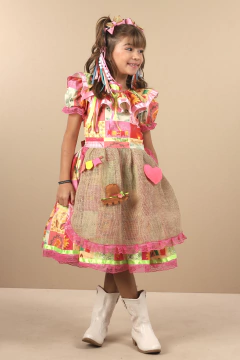 (pronta entrega) Vestido Junino Arraiá Patch - comprar online