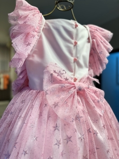 Vestido luxo Estrelas na internet