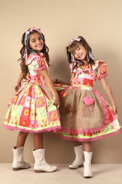 (pronta entrega) Vestido Junino Arraiá Patch na internet