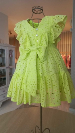 VESTIDO RAIKA - LAISE VERDE LIMA - comprar online
