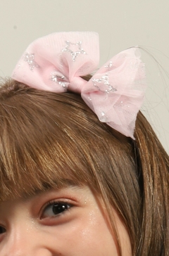 Tiara estrelas prata - comprar online