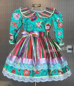 Vestido Junino Manga - peças únicas