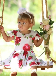 Vestido Helena - flores - comprar online