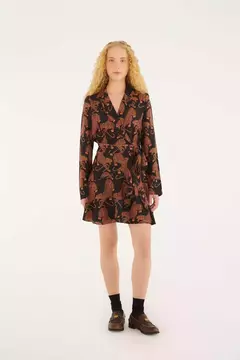 VESTIDO CURTO TIGRES
