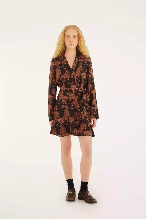 VESTIDO CURTO TIGRES