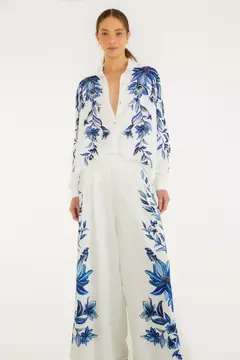 Pantalon Floral Tati - comprar online