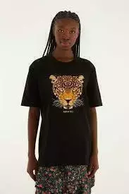 T SHIRT MEDIA ONCA NEGRO - comprar online