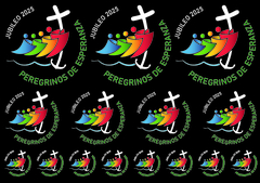 STICKER JUBILEO - FONDO OSCURO - comprar online