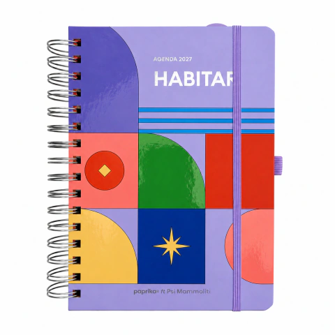 AGENDA 2027 - HABITAR M 15X21 SAV - LAVANDA