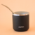 MATE NEGRO DE ACERO + BOMBILLA