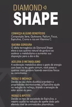 DIAMOND SHAPE - SUPER LANÇAMENTO na internet