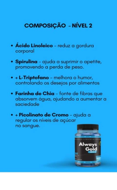 ALWAYS FITNESS GOLD | TAMPA PRETA | NÍVEL 2 | INTERMEDIÁRIO na internet