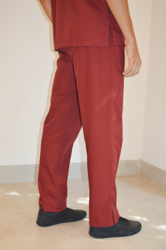 Pantalón náutico unisex bordo (G000768) en internet