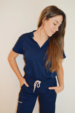 Bucito asia spandex azul marino (G000761)