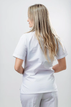 Imagen de Ambo clasico unisex blanco (G000551)