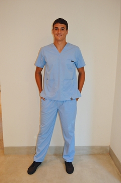 Ambo clasico unisex celeste (G000552) - comprar online