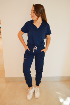 Bucito asia spandex azul marino (G000761) - comprar online