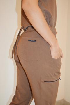 Pantalon Jogger spandex tostado (G000721) en internet