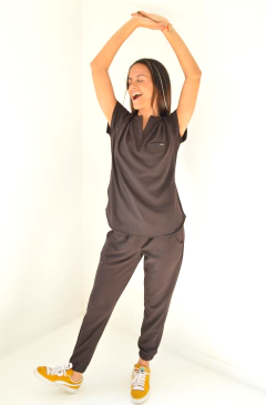 Pantalon jogger spandex chocolate (G000723) - Guarda