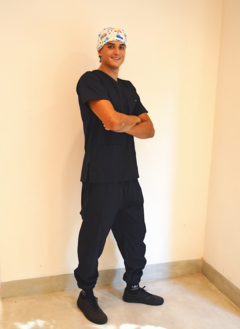 Pantalón jogger unisex azul noche (G000777)