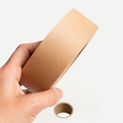 Kraft paper tape - Water activated - 70 meters - No print - buy online