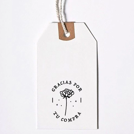 Thank You for Your Purchase Stamp - 0004 (Various Sizes) - buy online