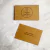 Image of Single-sided Cards 9x5 cm - 200 g Kraft Paper.