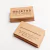 Single-sided Cards 9x5 cm - 200 g Kraft Paper. - Papelito and Co.